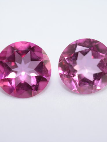 Розов топаз - лот 2 бр.