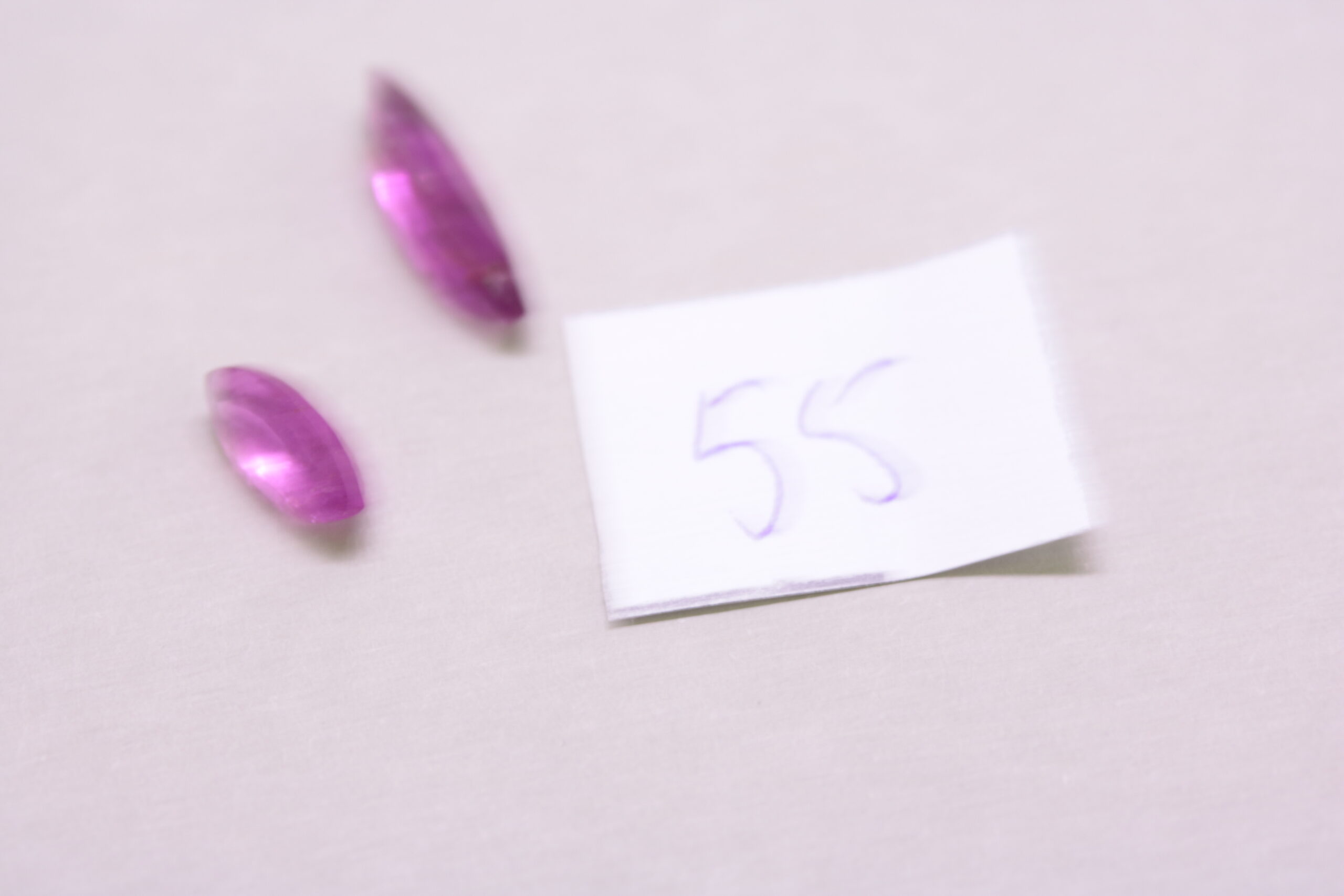 Розов топаз - лот 2 бр.